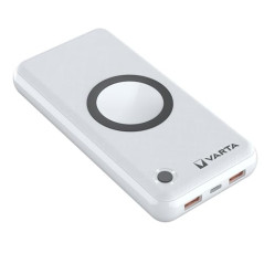 VARTA 2 in 1 Batterie Externe sans fil, Power Bank 20000 mAh, Wireless Charger, charge le smartphone et le powerbank en même tem