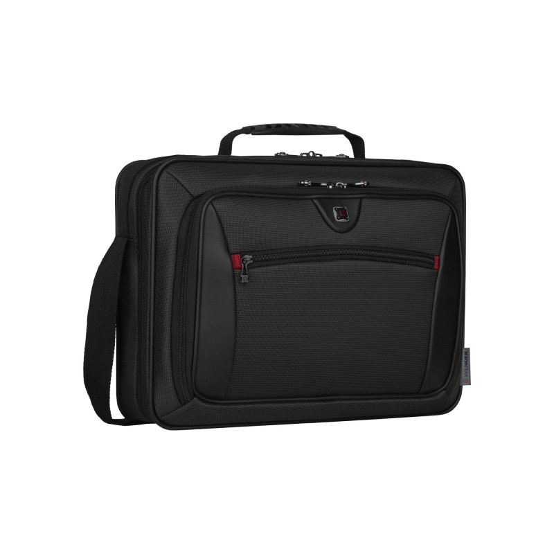 WENGER Insight Mallette pour Ordinateur Portable 15,6 Pouces, Poche pour Tablette Tactile, Porte-Documents, Système d’Organisati WENGER Insight Mallette pour Ordinateur Portable 15,6 Pouces, Poche pour Tablette Tactile, Porte-Documents, Système d’Organisati