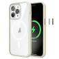 Woodcessories Clear Case MagSafe Offwhite iPhone 14 Pro Max