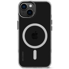 DECODED Coque de Protection Transparente Premium pour iPhone 14/13 – Testé par Apple – Plastique recyclé – Protection optimale –