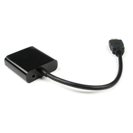 Techly Câble Convertisseur Adaptateur HDMI vers VGA avec Audio HDMI-(IDATA VGA2A)