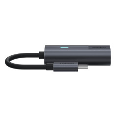 Rapoo USB-C adaptateur gris USB-C vers 3,5 mm Audio