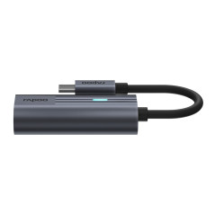 Rapoo USB-C adaptateur gris USB-C vers 3,5 mm Audio