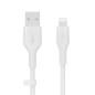 Belkin Câble USB-A vers Lightning BoostCharge Flex en silicone (3 m), certifié MFi, pour iPhone 13, 12, 11, Pro, Max, mini, SE, Belkin Câble USB-A vers Lightning BoostCharge Flex en silicone (3 m), certifié MFi, pour iPhone 13, 12, 11, Pro, Max, mini, SE,