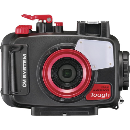 Om System PT-059 Boîtier sous-Marin pour Olympus Tough TG-6 et Om System TG-7, étanche jusqu'à 45 mètres