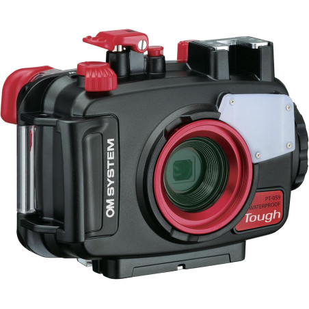 Om System PT-059 Boîtier sous-Marin pour Olympus Tough TG-6 et Om System TG-7, étanche jusqu'à 45 mètres