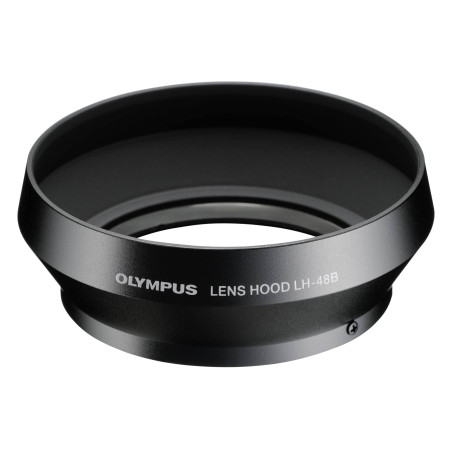 Olympus LH‑48B Pare-soleil en métal pour 17mm, Noir