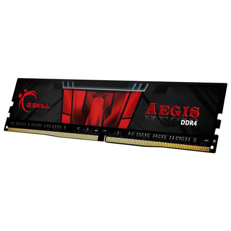 G.Skill Aegis F4-3200C16S-8GIS Module de mémoire 8 Go 1 x 8 Go DDR4 3200 MHz Noir G.Skill Aegis F4-3200C16S-8GIS Module de mémoire 8 Go 1 x 8 Go DDR4 3200 MHz Noir
