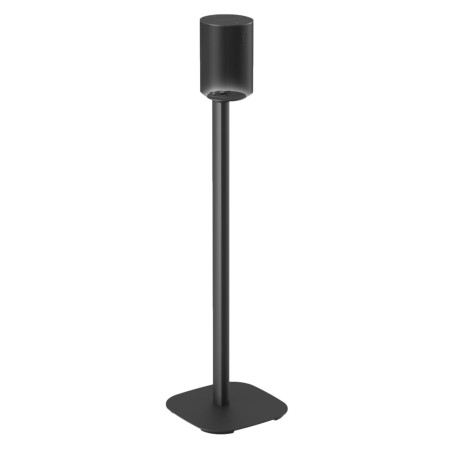 Vogel's SFS 4113 Pied d'enceinte pour Sonos Era 100, système d’intégration de câbles, Taille 82 cm, Poids Max. 5 kg, Noir (1x)