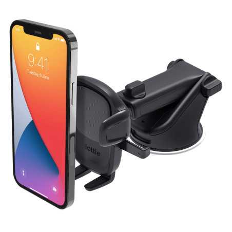 iOttie Easy One Touch 5 Support pour Tableau de Bord et Pare-Brise de Voiture pour iPhone, Samsung, Moto, Huawei, Nokia, LG, Sma