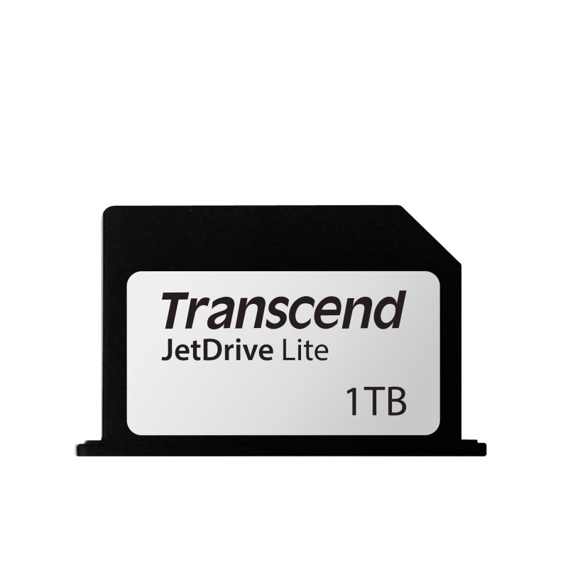 Transcend Carte d'extension JetDrive Lite 330 1TB pour MacBook Pro 2021 jusqu'à 95/75 MB/s - TS1TJDL330 Transcend Carte d'extension JetDrive Lite 330 1TB pour MacBook Pro 2021 jusqu'à 95/75 MB/s - TS1TJDL330