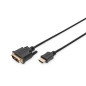 DIGITUS Adaptateur HDMI Typ A-DVI(18+1) 2m DIGITUS Adaptateur HDMI Typ A-DVI(18+1) 2m