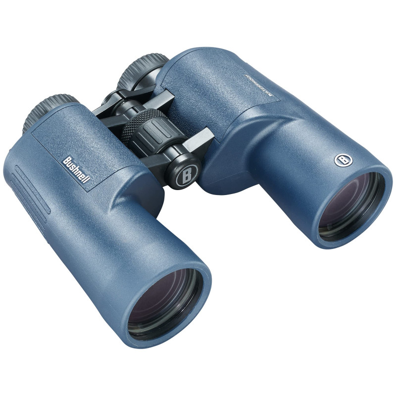 Bushnell - H2O 2-7x50 Bleu Foncé Porro - Entièrement Multicouches - Étanche/Antibuée - Oeilletons Rétractables - Sports Nautique Bushnell - H2O 2-7x50 Bleu Foncé Porro - Entièrement Multicouches - Étanche/Antibuée - Oeilletons Rétractables - Sports Nautique