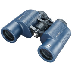 Bushnell - H2O 2-7x50 Bleu Foncé Porro - Entièrement Multicouches - Étanche/Antibuée - Oeilletons Rétractables - Sports Nautique