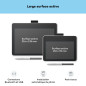 Tablette à Stylet Wacom One M, Stylet à résonance électromagnétique sans Pile ni Batterie Inclus, connectivité Bluetooth, pour W Tablette à Stylet Wacom One M, Stylet à résonance électromagnétique sans Pile ni Batterie Inclus, connectivité Bluetooth, pour W
