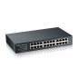 Zyxel Switch Gigabit à 24 Ports | Gestion Intelligente | Montage sur Bureau/Rack et sans Ventilateur | VLAN, IGMP, QoS | Garanti Zyxel Switch Gigabit à 24 Ports | Gestion Intelligente | Montage sur Bureau/Rack et sans Ventilateur | VLAN, IGMP, QoS | Garanti