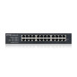 Zyxel Switch Gigabit à 24 Ports | Gestion Intelligente | Montage sur Bureau/Rack et sans Ventilateur | VLAN, IGMP, QoS | Garanti Zyxel Switch Gigabit à 24 Ports | Gestion Intelligente | Montage sur Bureau/Rack et sans Ventilateur | VLAN, IGMP, QoS | Garanti