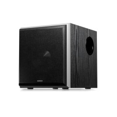 Edifier T5 Caisson DE Basse Actif – Haut-Parleur de 8 Pouces, 70W – Filtre Passe-Bas – Fréquence réglable jusqu'à 38 Hz – Boîtie