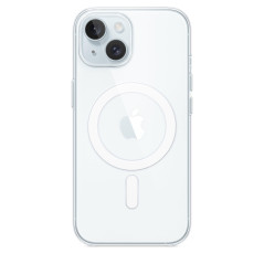 Apple Coque Transparente avec MagSafe pour iPhone 15 ​​​​​​​