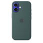 Apple Coque en Silicone avec MagSafe pour iPhone 16 - Vert lacustre ​​​​​​​