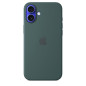 Apple Coque en Silicone avec MagSafe pour iPhone 16 Plus - Vert lacustre Apple Coque en Silicone avec MagSafe pour iPhone 16 Plus - Vert lacustre 