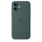 Apple Coque en Silicone avec MagSafe pour iPhone 16 Plus - Vert lacustre Apple Coque en Silicone avec MagSafe pour iPhone 16 Plus - Vert lacustre 