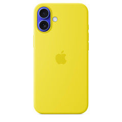 Apple Coque en Silicone avec MagSafe pour iPhone 16 Plus - Carambole ​​​​​​​