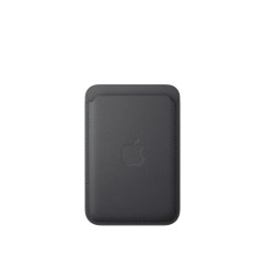 Apple Porte‑Cartes en Tissage Fin pour iPhone avec MagSafe - Noir 