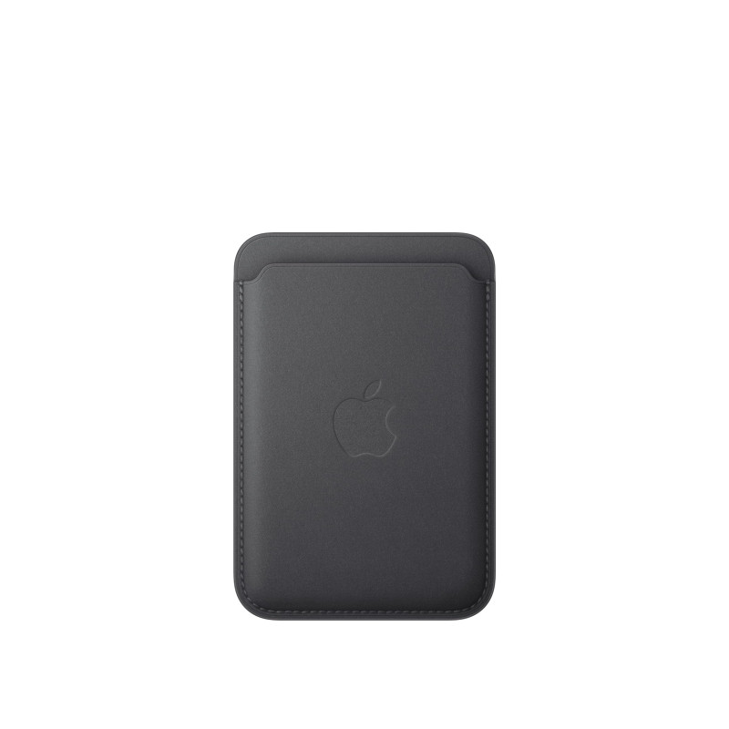 Apple Porte‑Cartes en Tissage Fin pour iPhone avec MagSafe - Noir Apple Porte‑Cartes en Tissage Fin pour iPhone avec MagSafe - Noir 