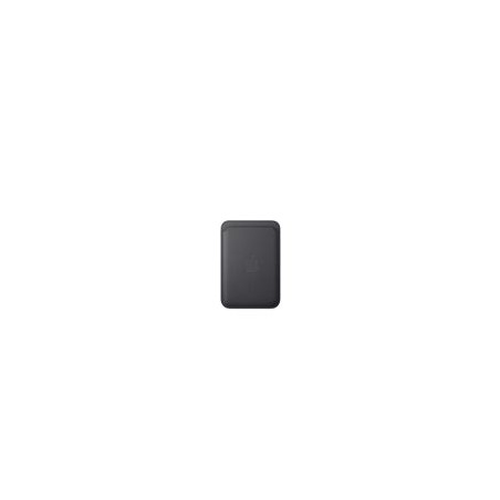 Apple Porte‑Cartes en Tissage Fin pour iPhone avec MagSafe - Noir 