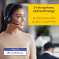 Jabra Evolve2 65 Casque PC Sans Fil - Casque Certifié Microsoft Teams Mono Écouteur avec Batterie Longue Durée - Adaptateur Blue Jabra Evolve2 65 Casque PC Sans Fil - Casque Certifié Microsoft Teams Mono Écouteur avec Batterie Longue Durée - Adaptateur Blue