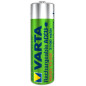 Varta 567061011111 – Pack de 10 Piles Rechargeables AA (2100 mAh), Vert