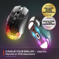 SteelSeries Aerox 5 Wireless - Souris gaming perforée RGB - Design ultra-léger et étanche - 9 boutons - Bluetooth/2.4 GHz - Capt