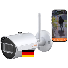 4MP outdoor Caméra IP WLAN Lupus LE202, caméra de Surveillance pour l'extérieur,Enregistrement SD, Fabricant Allemand, sans Batt