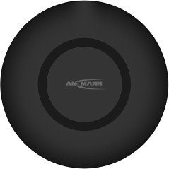 ANSMANN Chargeur sans Fil WiLine 15R (1 PCE) – Chargeur à Induction d'une Puissance de 5V/1,5A – Chargeur Qi avec LED de contrôl
