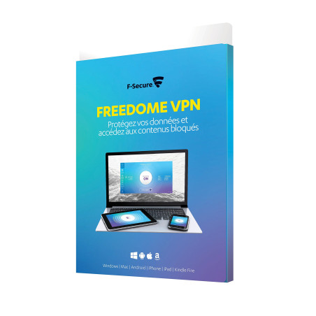 F-SECURE FREEDOME VPN - Confidentialité VPN pour smartphones, tablettes, PC et MAC, Kindle - 1 appareil / 1 an