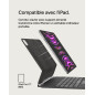 Belkin Pro Étui Clavier pour iPad avec Support magnétique, rétroéclairé, Touches tactiles multipoints, Compartiment pour Apple P Belkin Pro Étui Clavier pour iPad avec Support magnétique, rétroéclairé, Touches tactiles multipoints, Compartiment pour Apple P