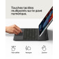 Belkin Pro Étui Clavier pour iPad avec Support magnétique, rétroéclairé, Touches tactiles multipoints, Compartiment pour Apple P Belkin Pro Étui Clavier pour iPad avec Support magnétique, rétroéclairé, Touches tactiles multipoints, Compartiment pour Apple P