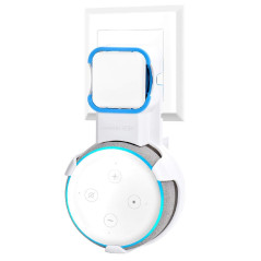 TERRATEC Hold Me Echo Support Mural pour Amazon Echo® Dot 3ème génération Blanc