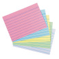 Herlitz Fiches, 5 couleurs, format A6