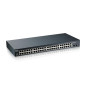 Zyxel Commutateur Switch Gigabit 48 Ports | Gestion Intelligente | Montage en Rack avec 2 Ports SFP | VLAN, IGMP, QoS [GS1900-48 Zyxel Commutateur Switch Gigabit 48 Ports | Gestion Intelligente | Montage en Rack avec 2 Ports SFP | VLAN, IGMP, QoS [GS1900-48