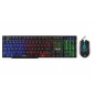 INCA Clavier Gaming IKG-448 avec Souris, RVB, Allemand INCA Clavier Gaming IKG-448 avec Souris, RVB, Allemand