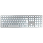 CHERRY KW 9100 Slim for Mac, Clavier sans Fil Mac, Disposition Allemande (QWERTZ), Connexion Bluetooth ou 24 GHz, Touches Plates CHERRY KW 9100 Slim for Mac, Clavier sans Fil Mac, Disposition Allemande (QWERTZ), Connexion Bluetooth ou 24 GHz, Touches Plates
