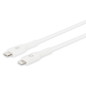 Manhattan 394512 Câble de charge et de synchronisation USB-C™ vers Lightning® Blanc 1 m Manhattan 394512 Câble de charge et de synchronisation USB-C™ vers Lightning® Blanc 1 m