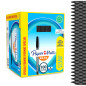 Paper Mate stylo bille à capuchon InkJoy 100ST | pointe moyenne (1,0 mm) | noir | lot de 100 Paper Mate stylo bille à capuchon InkJoy 100ST | pointe moyenne (1,0 mm) | noir | lot de 100