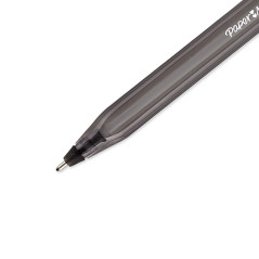 Paper Mate stylo bille à capuchon InkJoy 100ST | pointe moyenne (1,0 mm) | noir | lot de 100