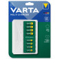 VARTA Chargeur de Piles, charge jusqu'à 8 AA/AAA Piles rechargeables, incl. câble USB C, Multi Charger, non équipé VARTA Chargeur de Piles, charge jusqu'à 8 AA/AAA Piles rechargeables, incl. câble USB C, Multi Charger, non équipé