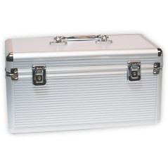 LogiLink Valise Protection en Aluminium pour jusqu'à 4 X 8,9 cm (3,5 ") et 2 x 6,4 cm (2,5) Disques durs 8X 3,5" - 6X 2,5" HDD S