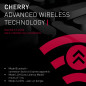 CHERRY MX 3.0S Wireless, Clavier mécanique de Gaming sans Fil avec rétro-éclairage RGB, Disposition Allemande (QWERTZ), Connexio CHERRY MX 3.0S Wireless, Clavier mécanique de Gaming sans Fil avec rétro-éclairage RGB, Disposition Allemande (QWERTZ), Connexio