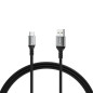 VARTA Speed Charge & Sync Câble USB C vers USB C, 2m 60W, câble charge rapide, durable en nylon tressé et aluminium, adaptées po VARTA Speed Charge & Sync Câble USB C vers USB C, 2m 60W, câble charge rapide, durable en nylon tressé et aluminium, adaptées po